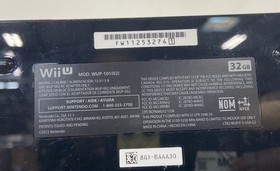 Nintendo Wii U 32GB WUP-101(02) Console - Black