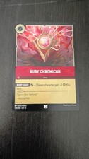 Disney Lorcana Ruby Chromicon Into The Inklands 134/204 Uncommon TCG Cold Foil