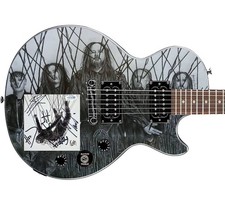 Korn Signed Gibson Epiphone The Nothing Cd Album Graphics Guitar ACOA