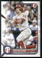 2022 Bowman #11 Luke Williams