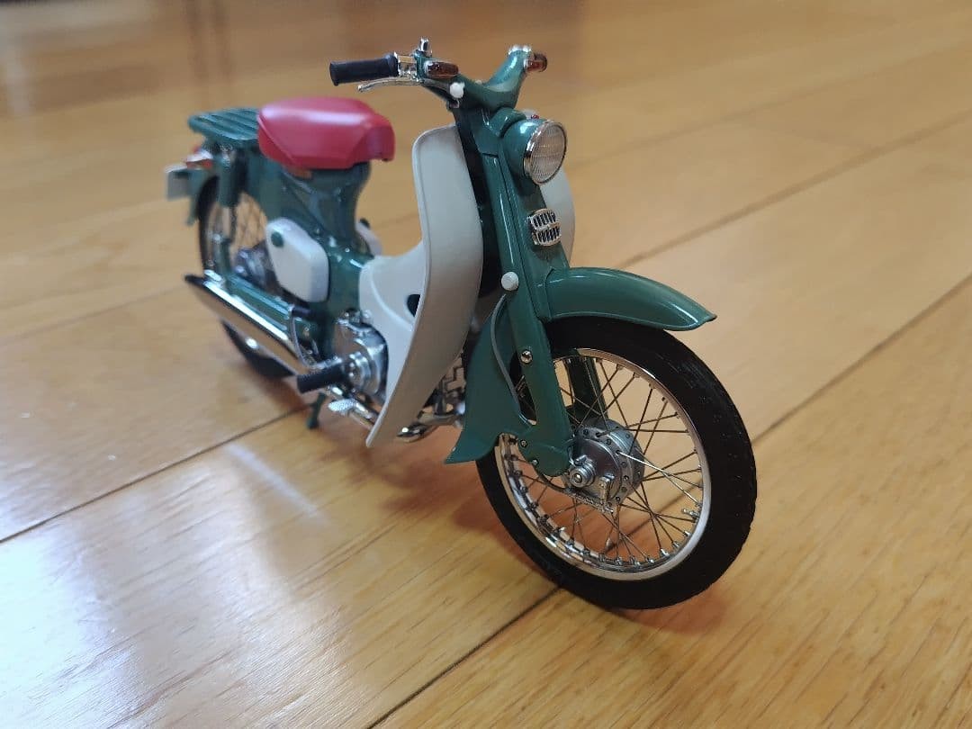 EBBRO 1/10 Honda Super Cub C100 Diecast Model Blue Rare item Japan