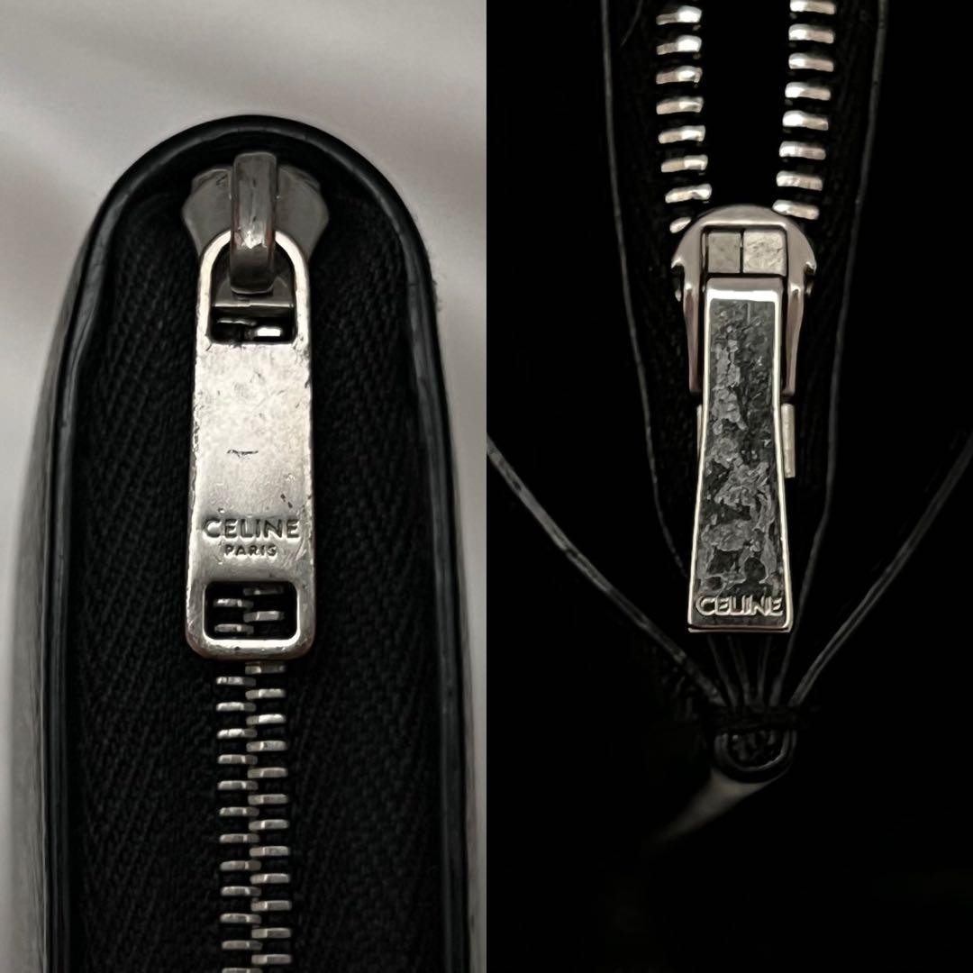 Includes Box Excellent Condition Celine Large Zip… - image 9