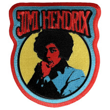 Jimi Hendrix Patch · Vintage (9cm x 10cm) Of...
