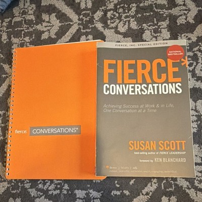 Fierce Conversations by Susan Scott Special Edition Book & Notebook Set