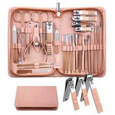 Manicure Set Professional Manicure Kit Pedicure Kit Nail Clippers 30 in 1