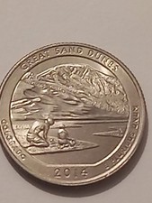 2014 D State of Colorado Quarter United States America USA