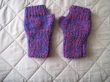 Hand Knit Fingerless Gloves