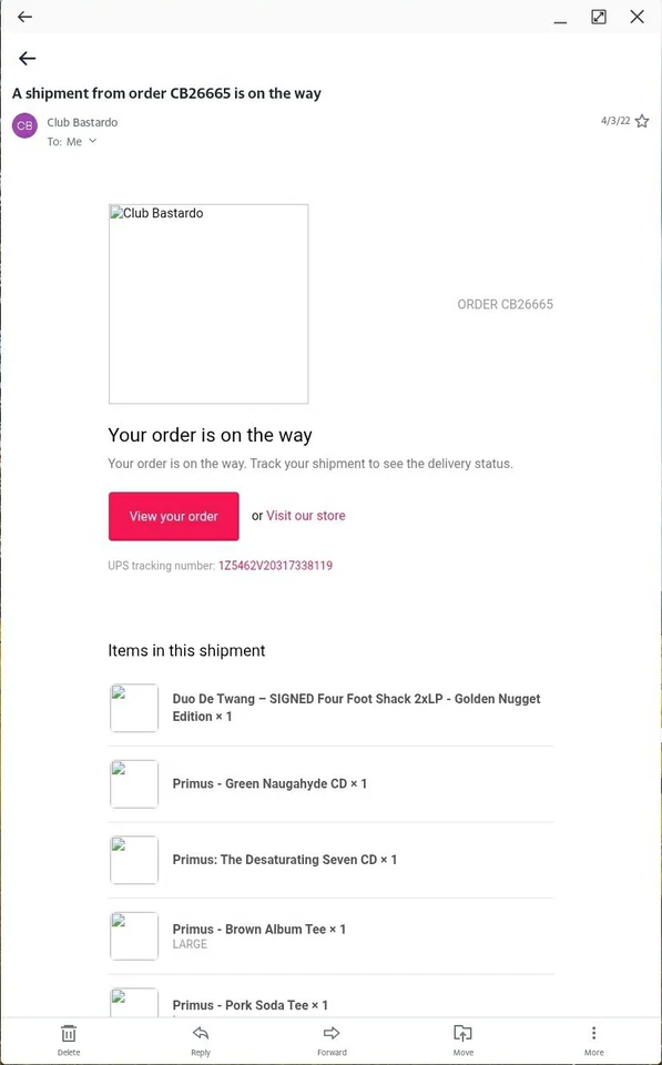 Primus SIGNED Autographed Les Claypool Duo De Twang Vinyl 2 LP - Auto W/ Proof - Image 3 of 4