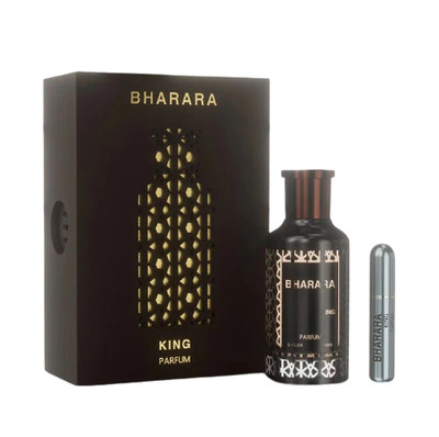BHARARA KING by Bharara Beauty for Men 3.4 PURE PARFUM PERFUME Spray NEW IN BOX