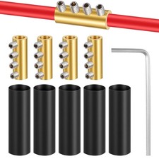 5PCS 6 8 10 AWG Gauge Wire Connector Nut Kit, 80A Splicing Screw Quick Wiring Co