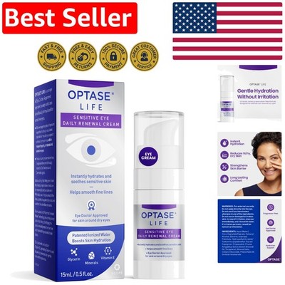Preservative-Free Eye Care - LIFE Daily Renewal Cream for Sensitive Eyes, 15 ML