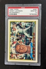 1989 Topps Big #287 Randy Johnson PSA 10 Gem Mint RARE Rookie Card RC M650