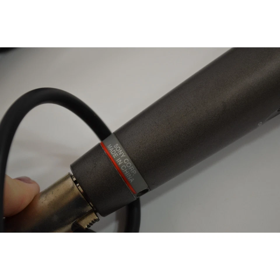 Sony F-V420 Unidirectional Vocal Dynamic Microphone w/ Cable Lot of 2 - Image 4 of 4