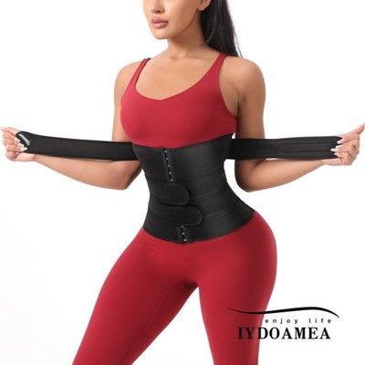 IYDoaMea Stretchy Waist Shaper Belt For Women Sweat Absorbing Tummy Control And