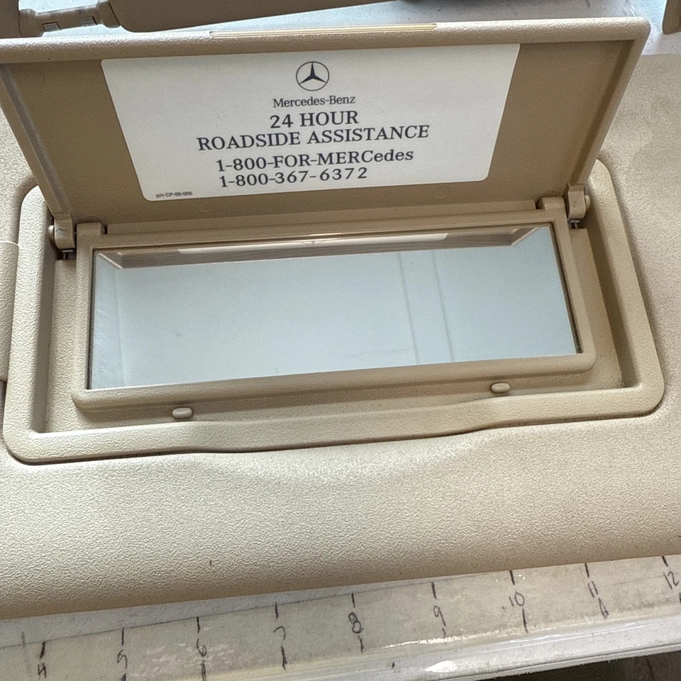 ML350 2009 parasoles como par beige OEM Foto 3 de 4