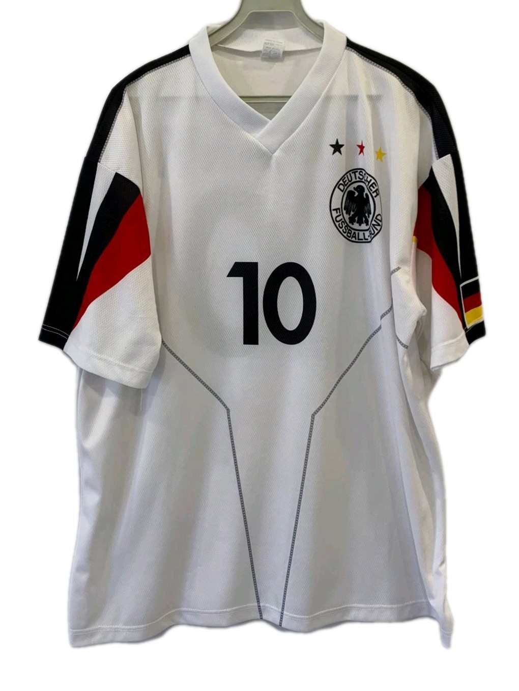 Germany National Team Soccer Jersey #10 Kuranyi Made in Italy Vtg 2000s XL #40