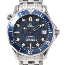 OMEGA Seamaster300m 2551.80 blue Dial Automatic Unisex Watch O#151128
