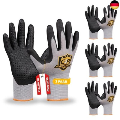 G4P Multi Flex Touch - Arbeitshandschuhe mit Touchscreen-Funktion, 3 Paar,