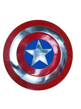 Escudo Capitán América Metal 1:1, MCU Escudo Capitán América Película Estilo utilería