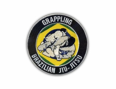 Grappling - Brazilian Jiu-Jitsu Patch/Abzeichen bestickt
