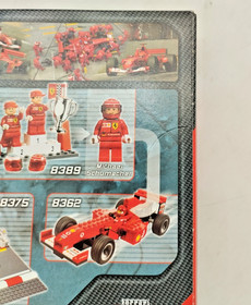 LEGO 8389 M. Schumacher & R. Barrichello New Sealed MISB Ferrari Racers Formula 1