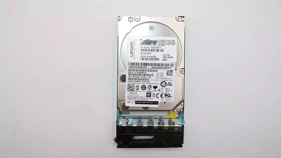 Lenovo 1.8TB 00LA878 4XB0G88737 12G 10K 2.5'' SAS RD650 RD450 HDD Hard Drive NEW - Image 2 of 2