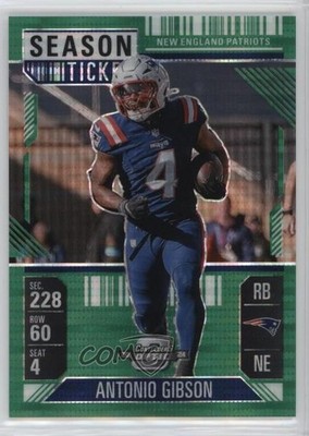 2024 Contenders Optic Season Ticket Green Pulsar Prizm 42/49 Antonio Gibson 0w8p