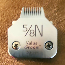 Value Groom 5/8N Clipper Blade 9.9mm Silver Head Area 1 Head Unisex