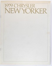1979 Chrysler New Yorker Fifth Avenue Edition Nos Dealer Sales Brochure Newport 1979 Chrysler New Yorker Fifth Avenue Edition Nos Dealer Sales Brochure Newport