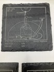 Dallas Mavericks Laser Etched slate coasters,  Set Of 4 Greatest Plays Nowitzki — photo 6
