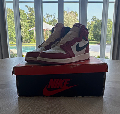 Lost and found Nike Air Jordan 1 High Top Lace Up Basketball Sneakers New Box