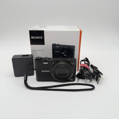 Sony Cyber-Shot DSC-WX350 Schwarz - Kompakte Digitalkamera Händler Guter Zustand