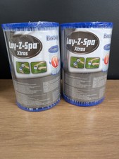 Image of 4 Pack Filter Cartridge Lay Z Lazy Hot Tub Spa Filters for All Lay Z Spas ONLY