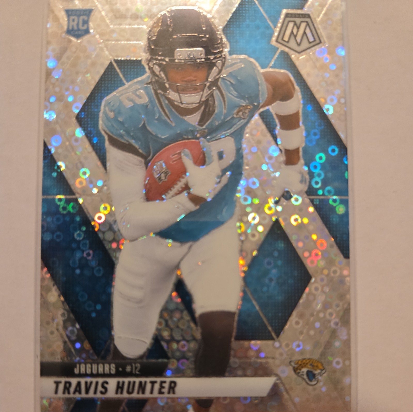 2025 Panini Mosaic Travis Hunter Silver No Huddle #301 Jacksonville Jaguars RC