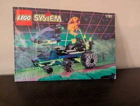 Vintage (1995) LEGO Space Unitron set 1787 Crater Cruiser - RARE