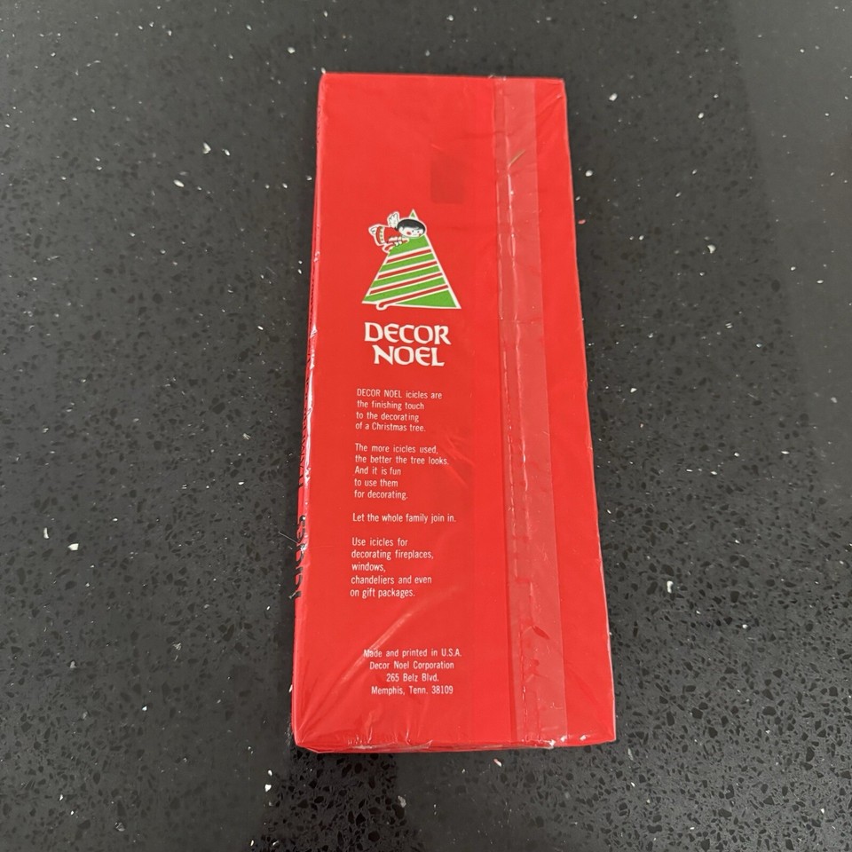 Vintage Foil Tinsel ICICLES Christmas Tree Decoration(3 Unopened Boxes