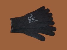 U.S MILITARY STYLE D3A COLD WEATHER GLOVE LINERS 85% WOOL 15% NYLON SIZE LARGE
