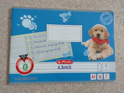 Herlitz Schreiblernheft Zahlenlernheft Rechen A4/A5 SL ZL 0 1q R Motiv Heft QUER