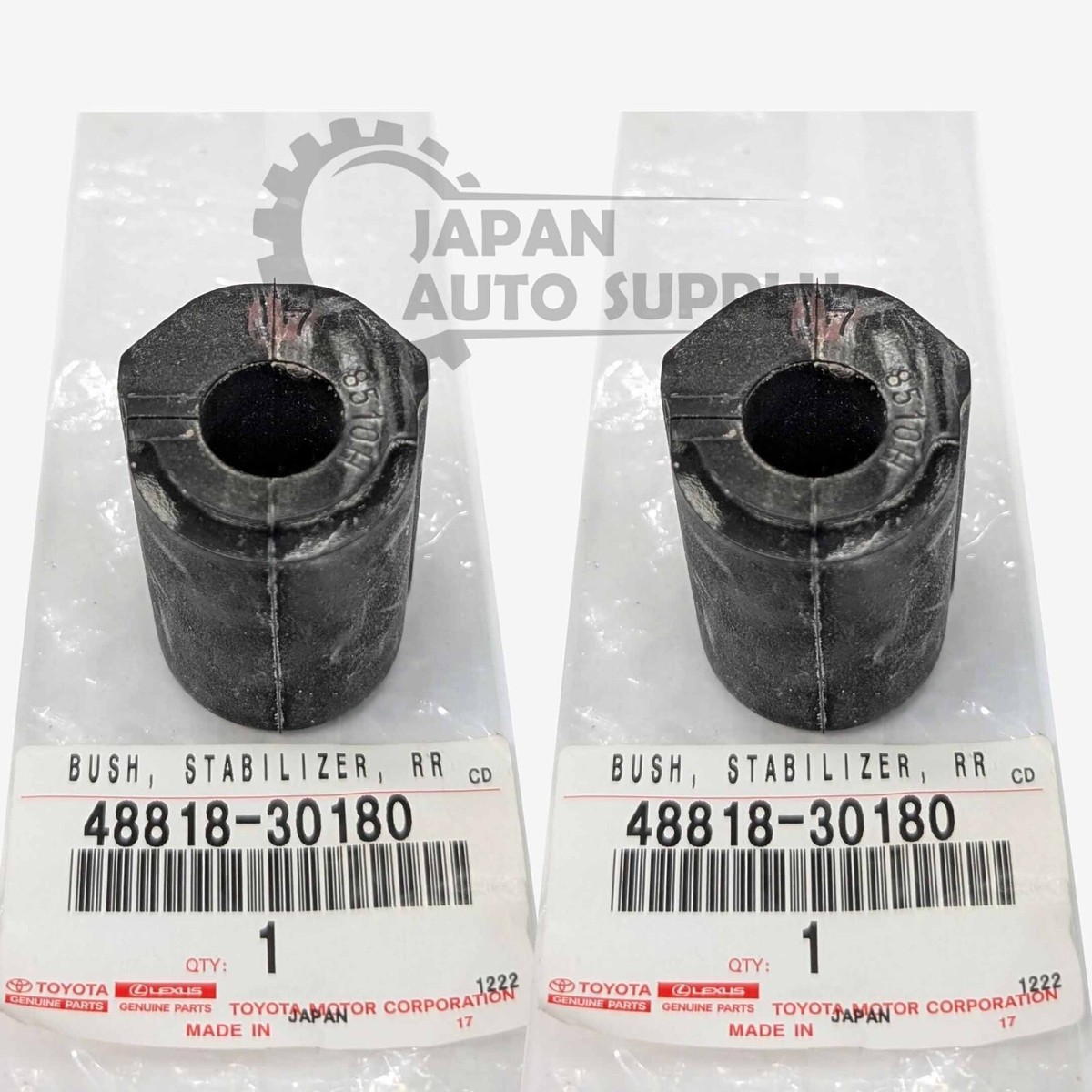 OEM GENUINE LEXUS IS250 IS350 ISF REAR STABILIZER BAR BUSHING SET