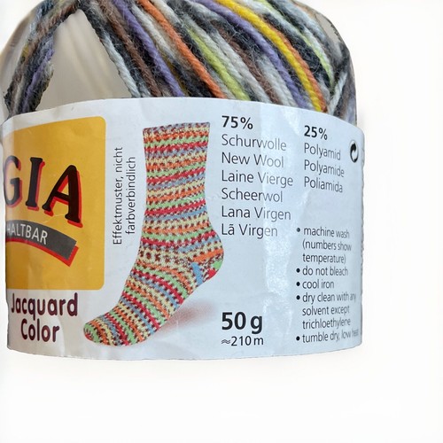 4 Skeins Regia Italian Wool & Poly Fingering Sock Yarn Color Variety New - 第 5/9 張圖片