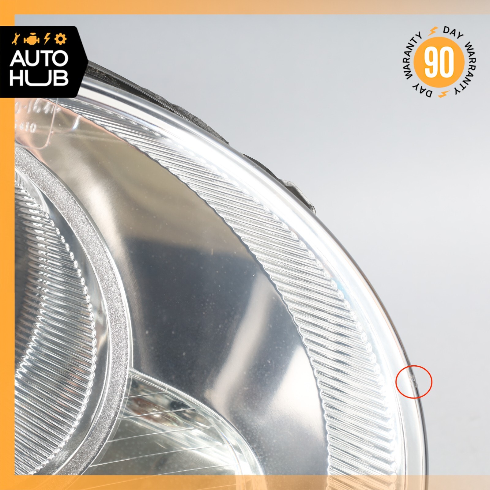 03-08 Bentley Continental GTC GT Flying Spur Right Headlight Lamp Xenon OEM 63k