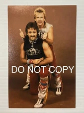 Rock N Roll Express Rick Morton Robert Gibson Wrestler 80s Wrestling 4x6 Reprint