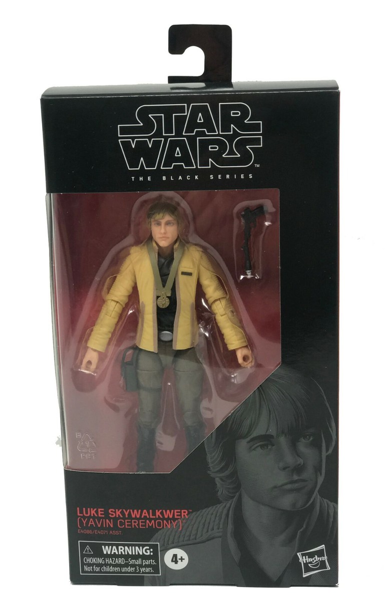 Print Error Misprint Luke Skywalkwer Yavin Ceremony Black Series 6