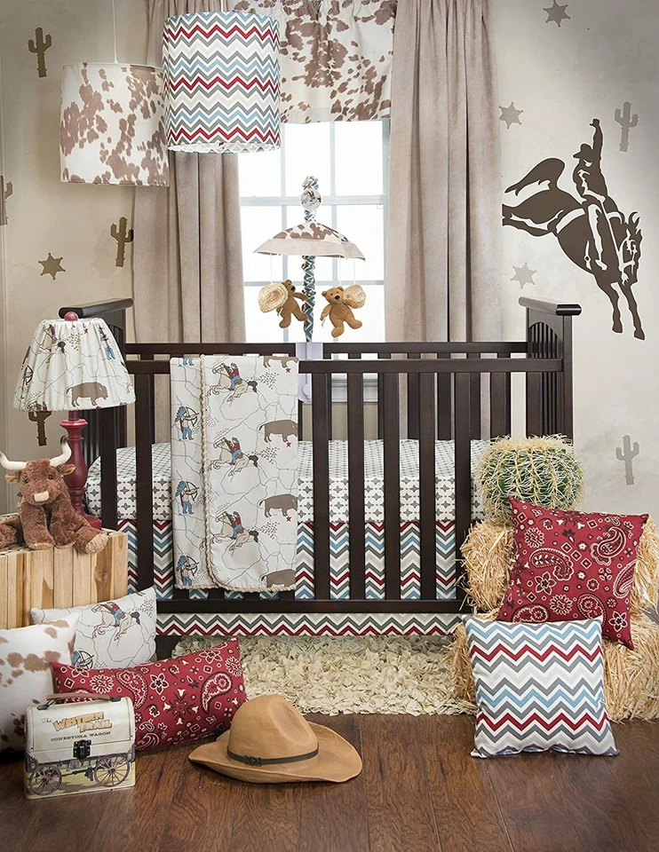 Sábana ajustable Glenna Jean Sweet Potato Happy Trails emblema cuna Foto 2 de 2