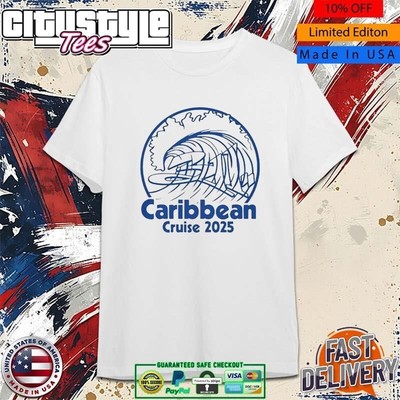 311 Caribbean Cruise 2025 Blue Wave T-Shirts Full Size S to 5XL