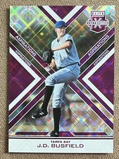 J.D. Busfield 2016 Panini Elite Extra Edition Aspirations Purple #126 /200 Rays