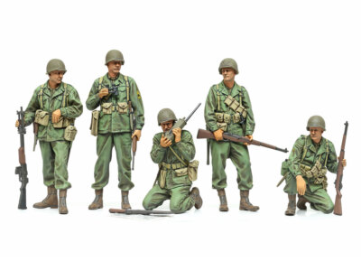 Tamiya 35379 1/35 Scale Military Figure Model Kit WWII US Infantry