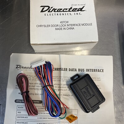 NEW Directed 457cw / 457c Chrysler/Jeep Door Lock Interface Module