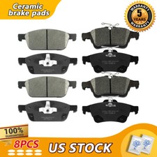 For 2013 2014 2015 2016 Ford Escape,Front & Rear Ceramic Brake Pads Set