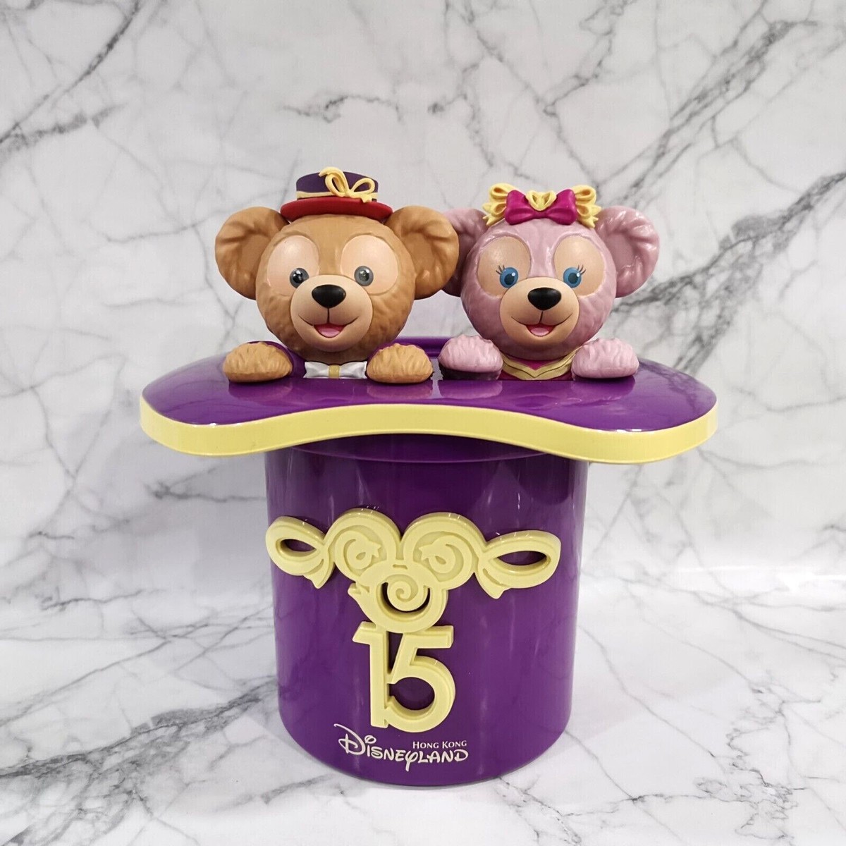 Hong Kong Disneyland 15th Anniversary Duffy & Shelliemay Cup